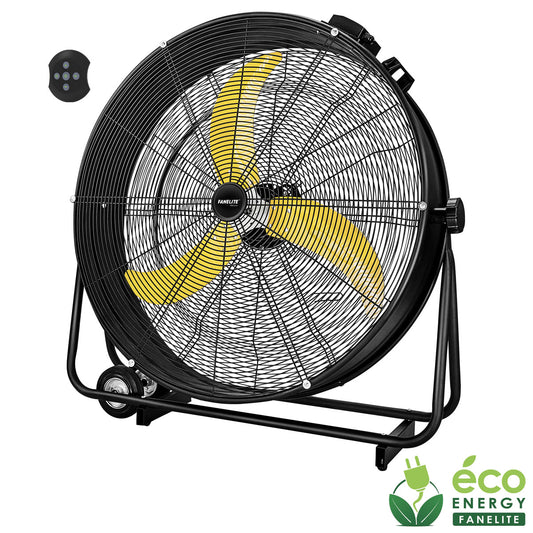 TURBINE D’AIR PRO AVEC MOTEUR À COURANT CONTINU Diamètre : 75 cm